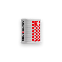 Compressport Sweatbands 3D.Dots White/Red