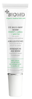 BIOMD Eye Bags Away su kofeinu ir žaliosios arbatos ekstraktu serumas, 15 ml