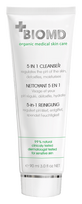 BIOMD 5-in-1 švelnus ir veiksmingas veido prausiklis, 90 ml