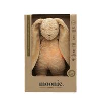 Moonie 2.0 migdukas Organic Humming Bunny - Cappuchino su garso įrašymo funkcija