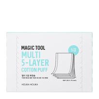HOLIKA HOLIKA Magic Tool Multi 5-Layer Cotton Puff 80pcs