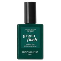 MANUCURIST Green Flash Led Top Coat 15ml