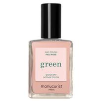 MANUCURIST Green Nail Polish Pale Rose 15ml