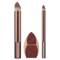 REAL TECHNIQUES Makeupsaver Sponge + Brush Trio rinkinys