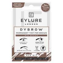EYLURE Dybrow Permanent Tint For Brows Mid Brown rinkinys