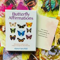 Butterfly Affirmations kortos