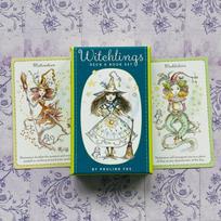 Witchlings kortų ir knygos rinkinys