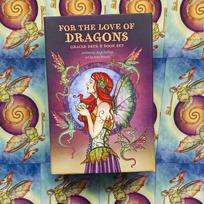 For The Love Of Dragons Oracle kortų ir knygos rinkinys