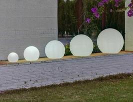 NewGarden 7W LED pastatomas lauko šviestuvas BULY 50, E27, A60, baltas, 6000/6500K, IP65, parduodamas su lempute