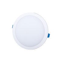 Įleidžiama LED panelė TOPE TOPAZ, IP40, 18 W, 4000 K, 1620 lm, baltos sp, apvali f, Ø18 cm