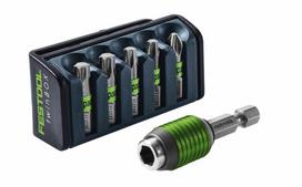 Sukimo antgalių komplektas Festool 204383; TX/PZ; 5 vnt. + laikiklis