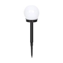 Įsmeigiamas LED lauko šviestuvas BURBULAS, įkraunamas saulės energija, ø10x35 cm