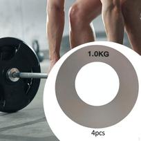 4 Pieces Barbells Reminders Labels Weight Stickers Gym Accessories Identification 1.8Kg