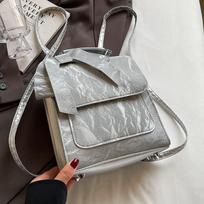 Korean Fashionable Backpack for Women New Cute Bow Small Backpack Niche Design Crossbody Bag