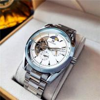 New Watch Men's Luminous Waterproof Sun, Moon and Stars Multifunctional Fully Automatic Mechanical Watch for Male Students
