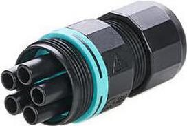 Mini-Plug&Socket connector 5x4mm IP68 THB.387.B5A | 8057457093194