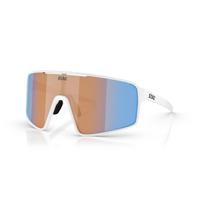 BLIZ P001 akiniai | Nano Optics - Nordic Light | Matte White - Coral Orange Blue