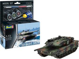 Revell - Leopard 2 A7V dovanų komplektas, 1/72, 63355