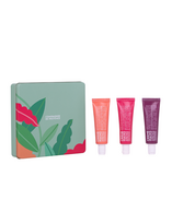 CDP rinkinys „Shades of Pink“ (Fig of Provence, Wild Rose, Pink Grapefruit rankų kremai 30 ml)