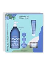 CDP rinkinys „Velvet Seaweed“ (muilas 495ml, veido kremas 50 ml, rankų kremas 30 ml)
