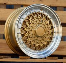 Ratlankis RACINGLINE BY479 R13x6 8x100 ET 30 CB 67.1 (Bronze Polished Lip) (350 kg)
