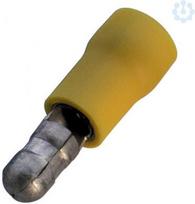 Round sockets, insulated, 2.5-6 5, yellow, 100 pieces 260450 | 4011923089597
