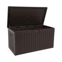 Daiktadėžė iš dvisienio plastiko GOTLOND BROWN 140x72x73cm