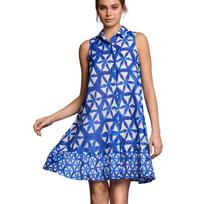 ICONIQUE Tabita Royal Blue suknelė be rankovių