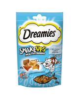 DREAMIES ShakeUps Multivitaminai 55g jūros gėrybių skanėstas katėms