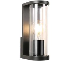 Zuma Line SJ15111- Lauko sieninis šviestuvas TWILIGHT 1xE27/60W/230V IP44 juoda
