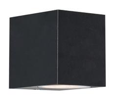 Zuma Line SJ20211-1W-Lauko sieninis šviestuvas HARMONIA 1xGU10/35W/230V IP44 juoda