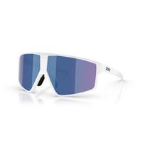 BLIZ P002 Small akiniai | Matte White - Smoke Blue Multicolour