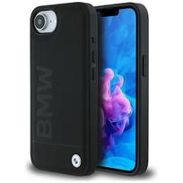 BMW IPhone 16  AND  17 Leather Hot-Stamped Case - Black