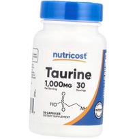 Taurine, Taurine 1000, Nutricost (27647004) 30caps