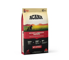 ACANA Sport & Agility sausas pašaras šunims, 2 x 17 kg
