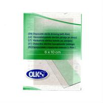 OLKO, Pleistras bakteriocidinis sterilus 6 x 10cm su alavijais, N1