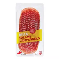 Vytintas pjaustytas kiaulienos saliamis BILLA, 100 g