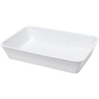 KUCHENPROFI Stačias porceliano indas - 20x12x6 cm - Baltas