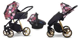 Universalus vežimėlis Lonex Pax Fresh 3in1, Rose