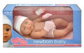 DOLLSWORLD  Lėlytė kūdikis, mergaitė, 38 cm