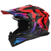 Šalmas LS2 MX708 FAST II WASH RED-06