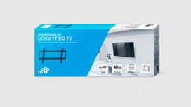 TB TV wall mount for screens up to 65 inches, maximum weight 40kg, VESA 400x400 compatible