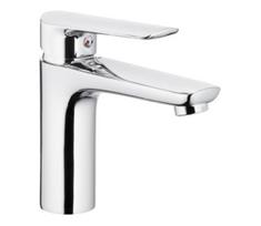 KFA Armatura 5022-815-00 - Praustuvo čiaupas + nuotekos TANZANIT 15,4 cm blizgus chromas