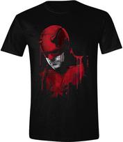 MARVEL Daredevil - Red Drip Portrait marškinėliai | XL Dydis