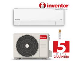 Inventor Leon oras-oras šilumos siurblys / oro kondicionierius LHUVI-09WFI / LHUVO-09 2,6 kW