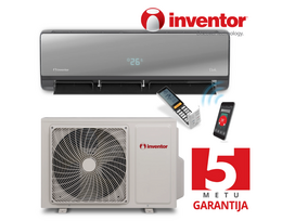 Inventor Dark oras-oras šilumos siurblys / oro kondicionierius DR2VI32-24WFI/ DR2VO32-24 7,0 kW