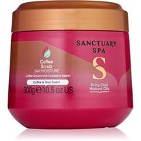 Sanctuary Spa Ruby Oud kavos kūno šveitiklis 300 ml