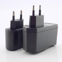 AC 110V-240V į DC 5V 0.5A 1A 2A 3A USB į Euro kištuką adapteris USB įkroviklis Maitinimo šaltinis Universalus kelioninis įkrovimas EU black