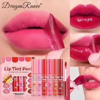 6 Colors Matte Velvet Lip Tint Set | Long-lasting, Waterproof, Non-bleeding, Portable Party-friendly Lip Gloss 6pcs