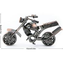 Rankų darbo Vintažinis Geležinis Motociklo Modelis Metalo Retro Motociklas Namų Dekoro Ornamentai Motociklų Mėgėjams, Stalo Dekoras, Gimtadienio Dovana Bronze